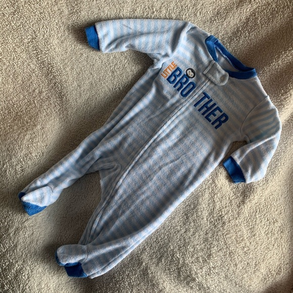 Lot of SIX size 6 month footed sleepers